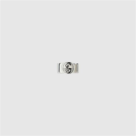 Gucci Interlocking ear cuff in 925 sterling silver 